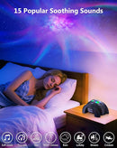 Rossetta Galaxy Projector, 58 Lighting Effects Star Projector Bluetooth Speaker White Noise Night Light, Galaxy Light Projector with Remote Control and Timer for Ceiling, Home Decor, Kids Room, Party by TinyTreasures Baby Boutique