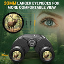 12x32 Compact Binoculars for Adults Kids - Aurosports Small Binoculars for Birdwatching - High Power Easy Focus Lightweight Binocular for Traveling Hunting Cruise Ship Hiking by TinyTreasures Baby Boutique