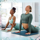 Timgle 24 Pack 68" x 24" Yoga Mat Bulk, 4mm Thick Extra Long Sports Mat Anti Slip Tear Resistant Yoga Exercise Set for Fitness Stretching Home Workout Gym and Studio by TinyTreasures Baby Boutique