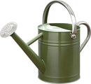 Metal Watering Can, One Gallon Watering Cans Stainless Steel for Outdoor Indoor Garden Plants Watering (Emerald Green) by GreenHaven Gardens