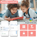 Tablet for Kids Age 3-12 10.1 inch Android 14 6000mAh 8GB RAM+64GB ROM(Expandable to 1TB Kids Tablet WiFi6 Google Kids Space Parental Control 1280 * 800 HD Screen - Red by TinyTreasures Baby Boutique
