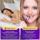 Teeth Whitening Pen 6 Pack, Professional Purple Teeth Whitening Gel for Rapid Stain Removal, No Sensitivity Formula for Sensitive Teeth, Mint Fresh Breath by CozyNest Decor