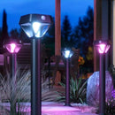 XMCOSY+ Smart Pathway Lights Solar Powered, 150LM Solar Motion Lights Outdoor Waterproof with APP Control, Works with Alexa RGBCW Color Changing Garden Light for Yard Walkway Driveway Pathway, 6 Pack by CozyNest Decor