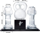 Kettlebell & Dumbbell Beer, Whiskey & Wine Dispenser Set