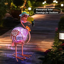 MUMTOP Flamingo Solar Lights Outdoor, Solar Lantern Outdoor Decorative Waterproof LED Solar Lights Flamingo Tabletop Decorations for Patio Garden Yard Outside Decor, Pink Flamingo by GreenHaven Gardens