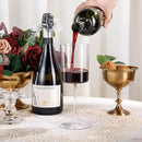 Ciaell 12 Pack Clear Plastic Wine Glasses - 14Oz Plastic Wine Glasses with Stem - Disposable Stemmed Wine Glass for Parties & Weddings & Outdoor by CozyNest Decor
