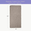 Bigacogo Chunky Knit Throw Blanket for Couch, 40x80 inches, 100% Hand Knitted with Thick Jumbo Chenille Yarn, Cozy Soft Large Rope Knot Cable Crochet Blankets for Sofa Bed Living Room, Taupe by CozyNest Decor