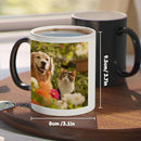 Custom Magic Mug Personalized Photo Coffee Mugs 11 Oz Customize Color Changing Cup with Photo Text Image Logo Ceramic Cups Gifts for Men Women Dad Mom Family Best Friend by TinyTreasures Baby Boutique