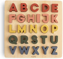 mushie Wooden Alphabet Puzzle | for Kids 3 Years+ | Preschool Educational & Toddler Montessori Toys (26 pcs) by TinyTreasures Baby Boutique