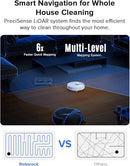 roborock Q7 L5 Robot Vacuum and Mop Combo, 8,000Pa Suction, Upgraded from Q5 Pro, Dual Anti-Tangle System, LiDAR Navigation, No-Go Zones, Self-Charging Robotic Vacuum Cleaner, White by CozyNest Decor