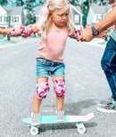 Soft-Style Kids Knee and Elbow Pads with Bike Gloves, Flexible Impact-Resistant Gear for Ages 2-11, Designed for Balance Bikes, Roller-Skating, and Skateboarding by TinyTreasures Baby Boutique