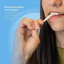 The Humble Co. Floss Picks (200 Count) – Plant Based Dental Floss Picks with Grip Handle for Superior Oral Care, Dental Hygiene, and Gum Health, Cruelty Free Tooth Floss Picks (Mint) by CozyNest Decor