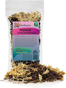 Premium Orchid Mix by GARDENERA | Fern + New Zealand Pine Bark + Sphagnum Moss + Perlite | Best for Growing and Repotting Orchids - 5 Quart Bag by GreenHaven Gardens