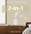 Aromatherapy Diffuser – Ultrasonic Essential Oil Diffuser, Health Night Light, Timer & Auto Shut-Off, BPA-Free, 120ml Diffusers for Home, Office, or Spa by TinyTreasures Baby Boutique