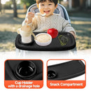 Snack Tray Compatible with Nuna Strollers, Stroller Tray Attachment Fits for Nuna, Stroller Trays with Cup Holder, Strollers Cup Holder, Easy to Install, Ideal for Strollers Accessories by TinyTreasures Baby Boutique