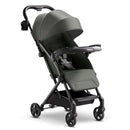 Mompush Lithe V2 Lightweight Travel Stroller, Compact Foldable Baby Stroller with Travel Bag, One-Hand Fold Stroller, Snack Tray, Mechanical Recline Seat, Airplane-Ready, UPF 50+ Canopy & Rain Cover by TinyTreasures Baby Boutique