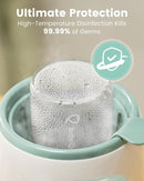 GROWNSY Baby Bottle Warmer, 8-in-1 Fast Baby Milk Warmer with Timer for Breastmilk or Formula, Accurate Temperature Control, 24H Keep, Food Heater&Defrost BPA-Free Bottle Warmer for All Bottles- Green by TinyTreasures Baby Boutique