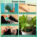 Terracotta Plant Watering Spikes Self to Use with Cola Bottles Houseplant Watering Stakes Automatic Irrigation System(Terracotta,5 Pack) by GreenHaven Gardens
