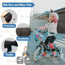 Soft-Style Kids Knee and Elbow Pads with Bike Gloves, Flexible Impact-Resistant Gear for Ages 2-11, Designed for Balance Bikes, Roller-Skating, and Skateboarding by TinyTreasures Baby Boutique