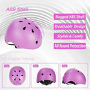 Kids Bike Helmet Set Adjustable Helmet for Ages 3-15 Kids Toddler Boys Girls Youth, Multi-Sport Bicycle Skateboarding Football Rollerskating Scooter Rollerblade Balance Bike Helmets by TinyTreasures Baby Boutique