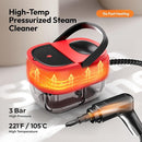 Steam Cleaner, 2500w Steamer for Cleaning, 3-Garde Adjustable Handle, 1.6L Water Tank, Steam Cleaner for Home, Fast Heat Handheld Steam Cleaner, Handheld Steamer for Car, Furniture, Kitchen, Bathroom by TinyTreasures Baby Boutique
