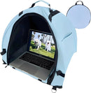 Laptop Sunshade Tent & Bag Portable Case for Working Outside | Anti-Glare | Water Resistant | for 13-18 inch Laptop| Portable Privacy Screen Hood | Cubicle Shade for Laptop by TinyTreasures Baby Boutique