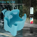 Suranew Adjustable Stroller Cup Holder with Phone Holder for Baby Stroller for Family Members, Sky Blue by TinyTreasures Baby Boutique