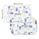 Hooyax Baby Lounger Slipcover for Newborns, Removable Infant Floor Seat, Padded Lounger Cover with Animal Design by TinyTreasures Baby Boutique