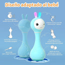 alilo Sonajero Musical para Bebés 0-12 Meses, Juguete con Luz, 66 Sonidos, 15 Canciones, 13 Cuentos, 5 Canciones de Cuna, Ruido Blanco, Reconocimiento de Colores, Regalo Recién Nacido by TinyTreasures Baby Boutique