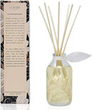 LOVSPA Reed Diffuser Set, Coconut & Eucalyptus Scented Oil Diffuser with Sticks, Home Fragrance Accessories for Bathroom Shelf Decor, Aroma Diffusers for Home or Office Desk, USA Made by CozyNest Decor
