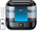 Dreo Humidifiers for Bedroom, Top Fill 4L Smart Cool Mist Humidifier with Oil Diffuser, Cartridge, Nightlight, 36H Runtime, Quiet Ultrasonic Humidifiers for Home, Baby Nursery, Plants, Office, HM311S by TinyTreasures Baby Boutique