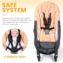 Orzbow Stroller Footmuff Universal | Faux Wool Baby Bunting Bag | Warm, Weather-proof, Adjustable Buckles | Winter Stroller Blanket Cover | Baby Sleeping Bag for Cold Weather Accessories, Dark Grey by TinyTreasures Baby Boutique