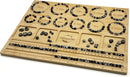 Petoysoso Bead Boards for Jewelry Making, Thicken Bamboo Beading Board for Jewelry Bracelet Making, Bracelet Bead Board, Bracelet Bead Board for Bracelet, Jewelry Making Supplies 15.3x 11.2x0.5 Inches by TinyTreasures Baby Boutique