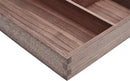 pandapark Wood Organizer Tray,Black Walnut,Desk & Drawer Storage Box (Walnut Master) by CozyNest Decor