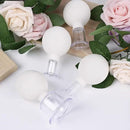 Meifuly Facial Cupping Set, 4 PCS Silicone Vacuum Suction Face Massage Cups, Skin Tightening Kit for Eyes, Face and Body (White) by CozyNest Decor