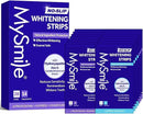 MySmile Teeth Whitening Strips 14 Treatments Kit, Hydroxyapatite-Infuse White Strips, Non-Sensitive Teeth Whitening with Soothing Natural Ingredients, Enamel-Safe, Residue-Free, Non-Slip(28 Count) by CozyNest Decor