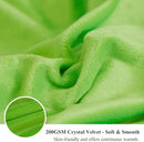 XeGe Luxury Faux Fur Blanket, Lime Green Soft Big Fluffy Throw, Shaggy Plush Decorative Couch Blanket, Cute Furry Fuzzy Bed Throw for Bedroom Living Room, Lime Green, 60x90 by CozyNest Decor