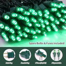 100 Count Green- String Lights - 21.6FT LED Christmas Lights, Mini led Lights for Indoor Outdoor Home Holiday Party Wedding Independence Day Decoration by CozyNest Decor