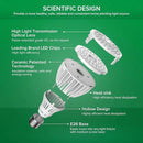 SANSI 24W Grow Light Bulb for Seeds and Greens, 300W Equivalent Full Spectrum LED Grow Bulb for Indoor Plants, Grow Lamp with Optical Lens for High PPFD, 4000K Daylight Plant Lights by GreenHaven Gardens