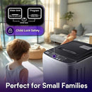 Portable Washing Machines 17.8LBS Full Automatic Clothes Washer and Spinner Combo with 10 Programs and 8 Water Levels, Compact Laundry Wash Spin Dryer for Apartment RV Dorm Home, Grey by CozyNest Decor