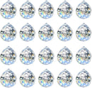 20pcs 0.8"/20mm Crystal Suncatcher Prism for Windows Hanging, Crystal Prisms Beads Ball Pendants Rainbow Maker for Fengshui, Home Room Decor, Indoor Windows by GreenHaven Gardens