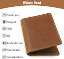 Jack&Chris Leather Passport Holder, Handmade Passport cover, Travel Wallet Cover Case for Men and Women, Leather Travel Documents Organizer Protector, JC107 by TinyTreasures Baby Boutique