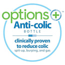 Dr. Brown's Natural Flow Anti-Colic Options+ Wide-Neck Baby Bottles 5 oz/150 mL,with Level 1 Slow Flow Nipple, Pink 4 Pack, 0m+ by TinyTreasures Baby Boutique