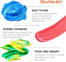 Shuttle Art Color Change Acrylic Paint Set, 16 Colors Chameleon Colors Acrylic Paint in Bottles (60ml/2oz), Non-Toxic for Artists, Beginners and Kids on Rocks, Crafts, Canvas, Wood, Fabric, Ceramic by TinyTreasures Baby Boutique