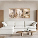 Aurlan Jesus Teaching Children Jesus on Path Framed Empty Tomb Bible Stories Wall Art(16"x24"), 3PCS Boho Christian Easter Scripture Gifts Canvas Artwork, Large Spiritual Religious Faith Decor Prints for Office Home by CozyNest Decor