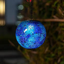 VCUTEKA Solar Lanterns Outdoor Waterproof - Hanging Solar Lights Garden LED Lanterns Mosaic Glass Design for Landscape Patio Yard Garden Pathway Decoration by GreenHaven Gardens