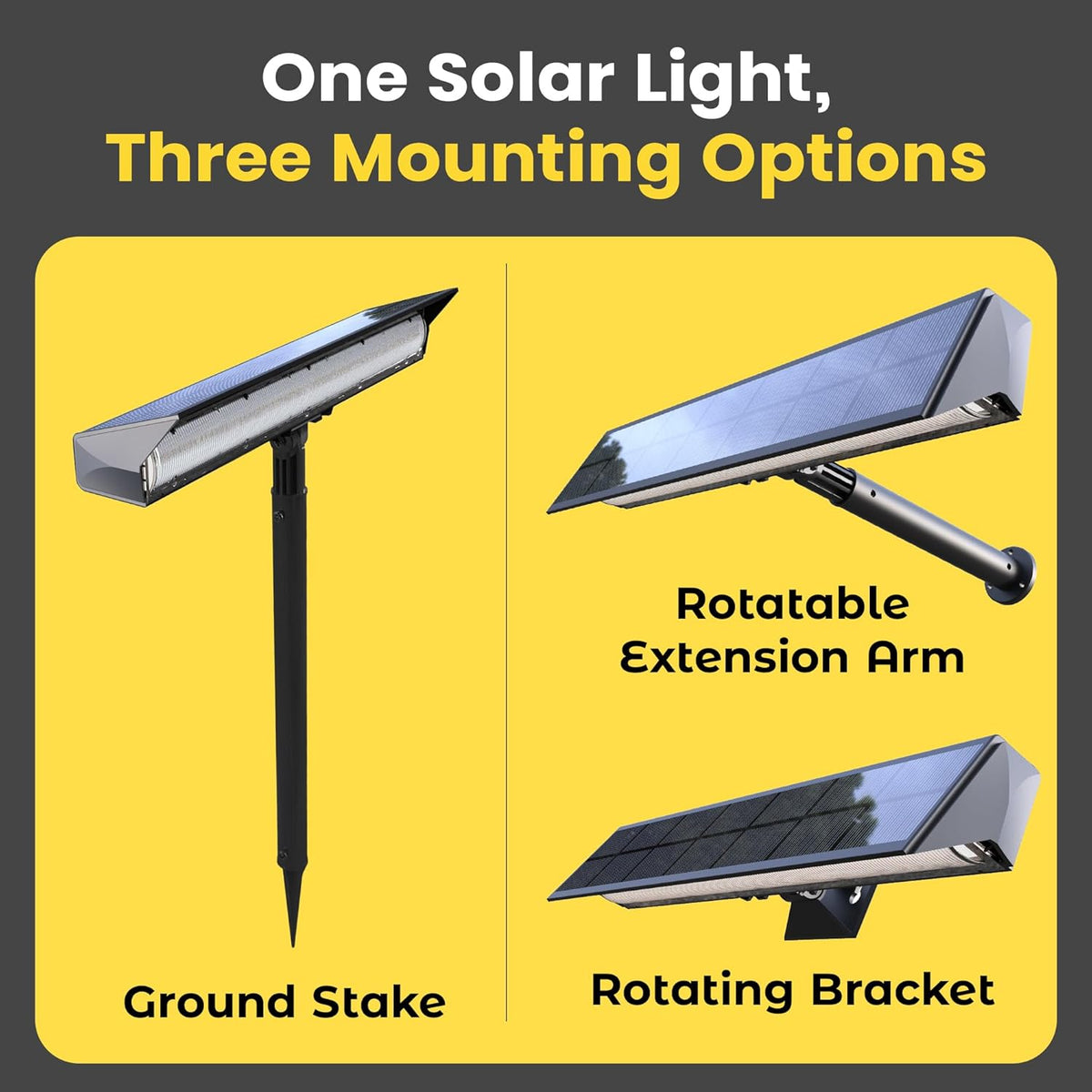 Solar Sign Light Flood Lights  13" BICSSL-02, photo 2 of 12