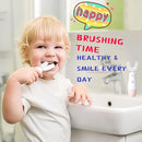 Kids Electric Toothbrush，U Shaped toddler Toothbrush Waterproof Battery Powered 360 Automatic Sonic u shaped Toothbrushes for 2-7 Years Old for Boys Girls，with 2 Replacement Brush Heads（Pink） by TinyTreasures Baby Boutique