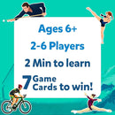 Skillmatics Guess in 10 Sports, Perfect for Boys, Girls, Kids, and Families Who Love Card Games, Toys, Travel Games, Gifts for Ages 6, 7, 8, 9 and Up by TinyTreasures Baby Boutique