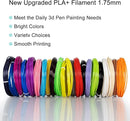 31 Colors 3D Pen Filament Refills Works with SCRIB3D PIKA3D MYNT3D 3D Pen, 16 Feet Per Color 1.75mm PLA 3D Printing Filament Refills, NOT FIT 3Doodler Start Pen by TinyTreasures Baby Boutique
